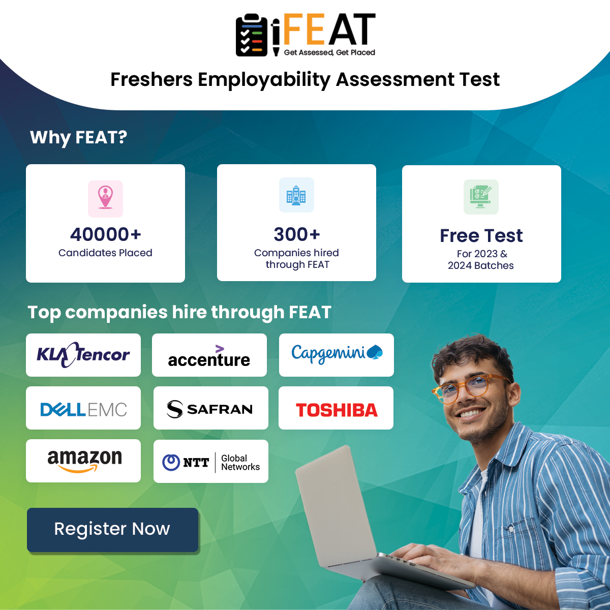 Freshersworld's tweet photo. Attention all fresher job seekers! Don't miss your chance to join the FEAT program by @Freshersworld.
Register now before June 21st and kickstart your career with the best opportunities!
Visit: https://t.co/3Hri6NfkHt
#FEAT #Freshersworld #CareerOpportunities @TeamLeaseDGT #job https://t.co/eKhiUNWwlc