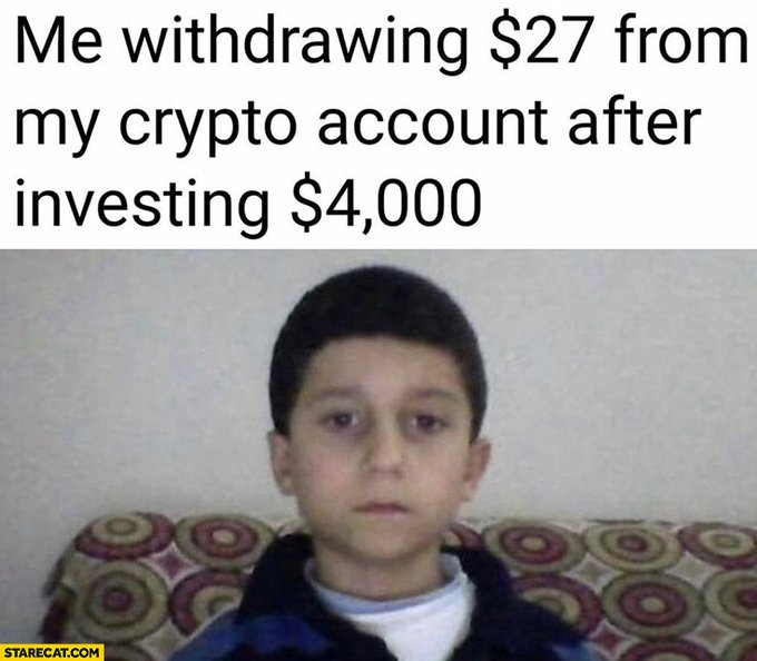 That's how you do it🤣🤣🤣
#cryptomemes #HODL #DCA #laughalittle #KingPR