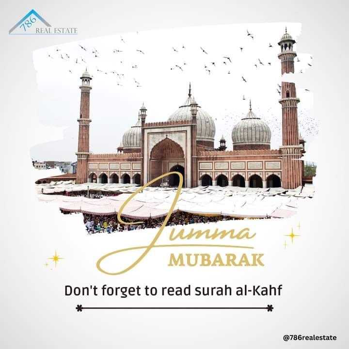 Jumah Mubarak to All Muslim Families. 

Feel Free to Contact Us: +971 55 905 4005

#JummahMubarak #786realestates #realestateagent #realestate  #realestatecompany #realestate786 #dubai #investindubai #dubaiproperties #dubaiproperty #properties #buyapropertyindubai