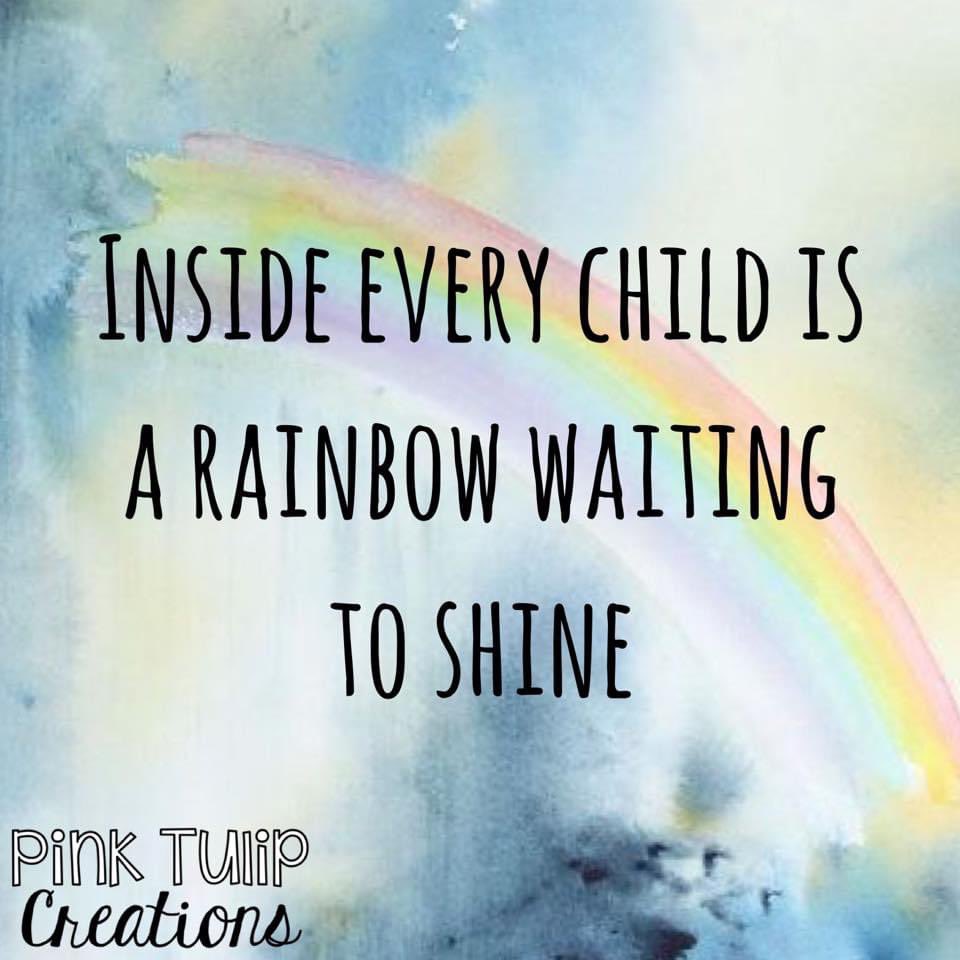 #teaching #squarepegs It’s always been my passionate belief that EVERY child has a special talent and it’s our role as teachers to help them find their personal rainbow and shine as brightly as they can... 🌈 🌟