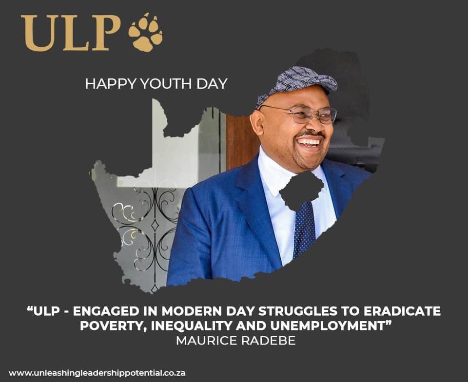 MauriceRadebe's tweet photo. 🎉 Happy Youth Day, South Africa! 🇿🇦
On behalf of @ulpza, we celebrate your strength, resilience, and boundless potential. You have the power to shape a brighter future and create positive change. Embrace your potential, dare to dream big, and take the lead. #YouthDay2023 https://t.co/uiMqFiGVZf