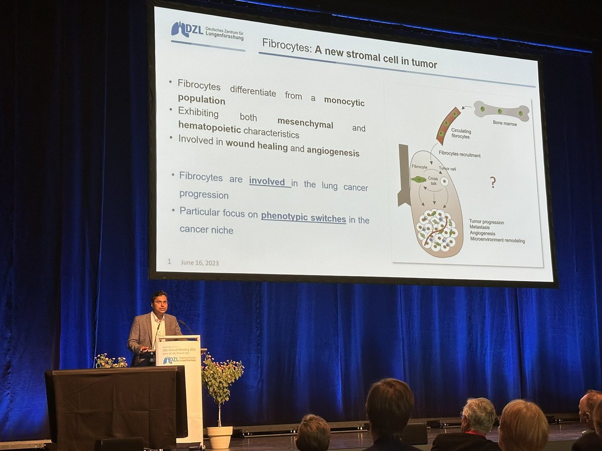 Great presentation from new / reconfirmed Lung Cancer Disease Area Coordinating Team at DZL Annual Meeting Ann Katrin Daum &amp; Raj Savai