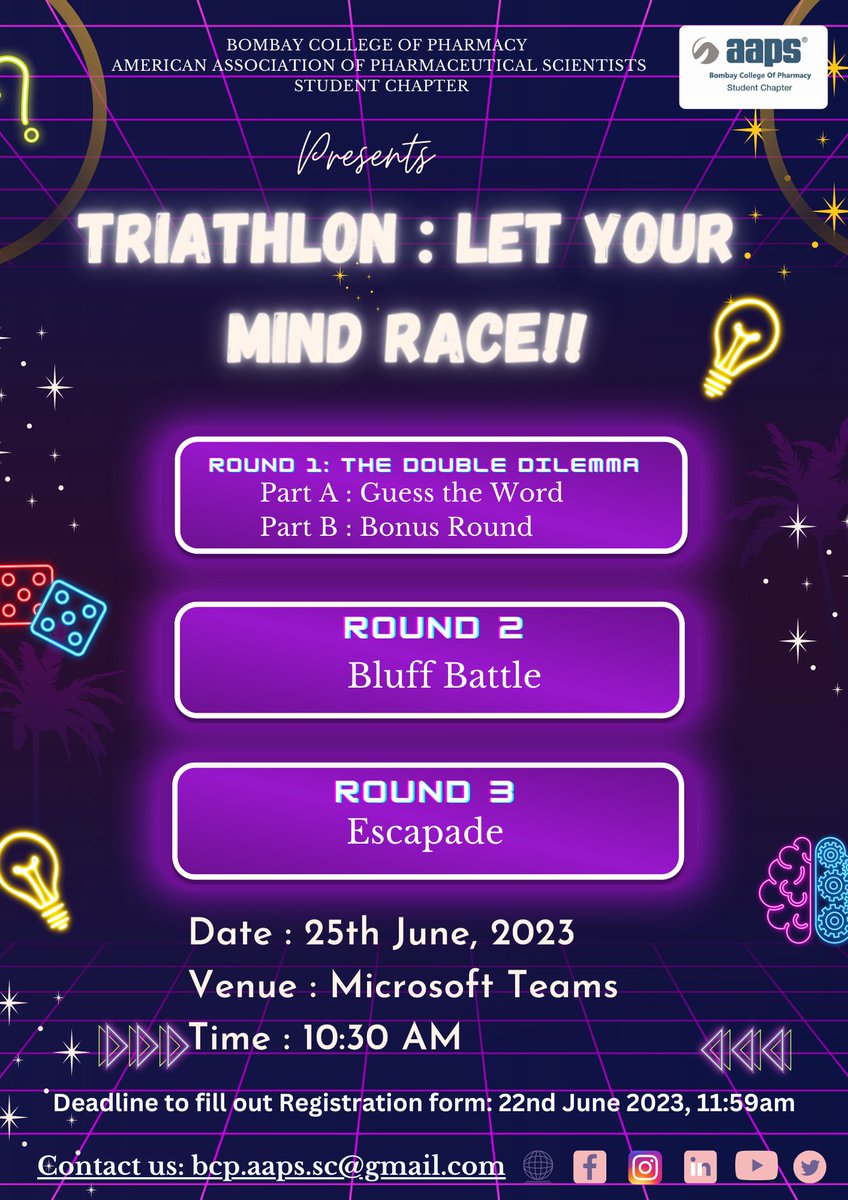 BCP AAPS STUDENT CHAPTER tweet media