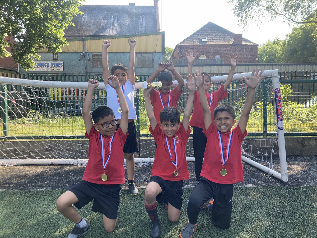 What a performance from our young and talented footballers! Winners of their first school competition. Well done boys, you should be very proud 😄 <a href="/StPats_Sports/">St Patrick's Oldham Sport</a> <a href="/stmartinsoldham/">St Martin’s C of E Primary School</a> <a href="/creACtivelearn/">creACtive</a> <a href="/OACoaching/">Oldham Active Coaching</a> <a href="/OldhamPledge/">Oldham Pledge</a> <a href="/lornaphilip2/">lorna philip</a> <a href="/p_jacko88/">Peter Jackson</a>