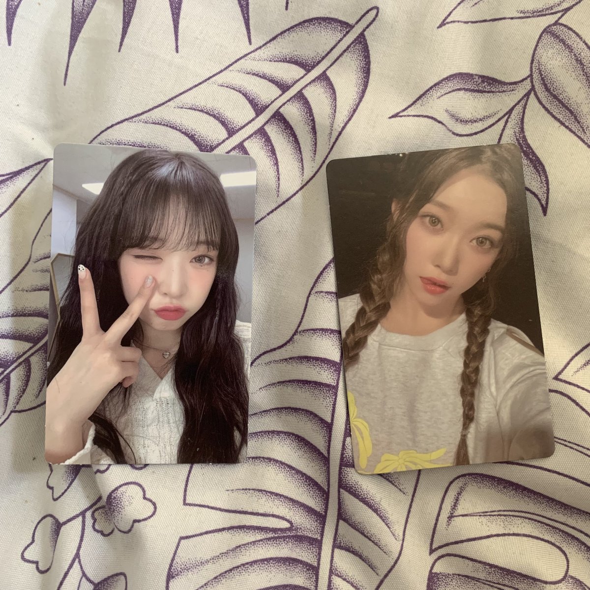 dearhoneystar's tweet photo. WTT 🇲🇾 
have: haruna / tsuki weverse pob
want: haram weverse pob 
#pasarbilllie @PasarBilllieMY https://t.co/Zp34oA5MLX