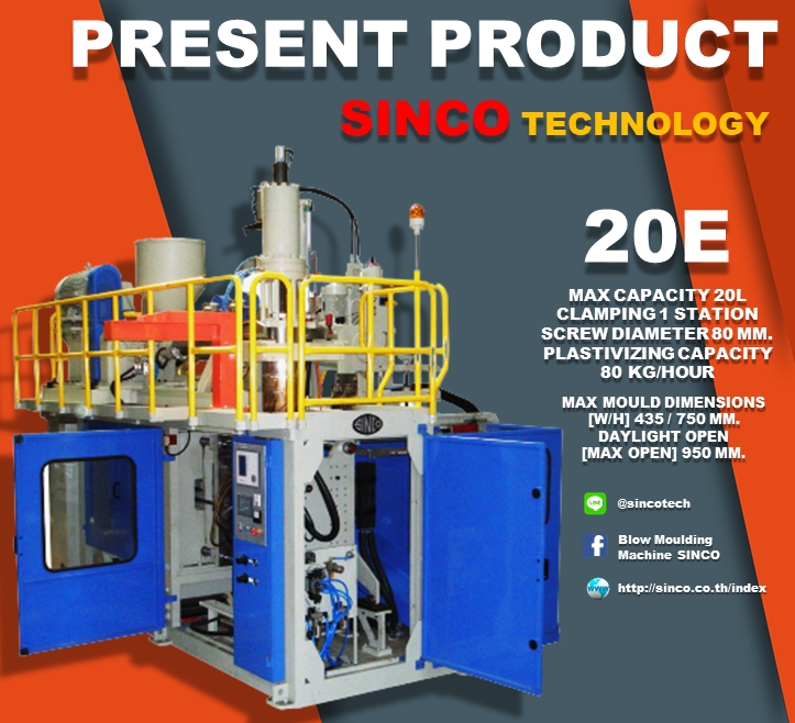 LtdSinco's tweet photo. Blow Moulding Machine Model: 20E  Sinco #plastic #blow #molding #machineHigh Pressure Machine for #automotive #Machine from #Thailand  You can visit to https://t.co/zxvzehEr6Z. contact us e-mail: sinco-export@sinco.co.th https://t.co/K7UduBGyUA