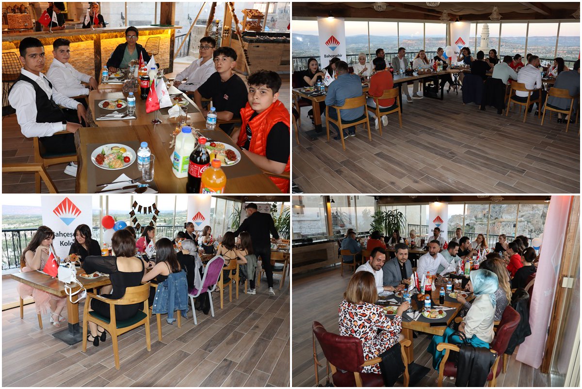 BkNevsehir's tweet photo. Bahçeşehir  Koleji Nevşehir Kampüsü bu yıl 8. sınıftan mezun olacak öğrenciler için veda balosu düzenledi. 
#bahcesehirkoleji
@halisuluer https://t.co/pwH11NzBMF