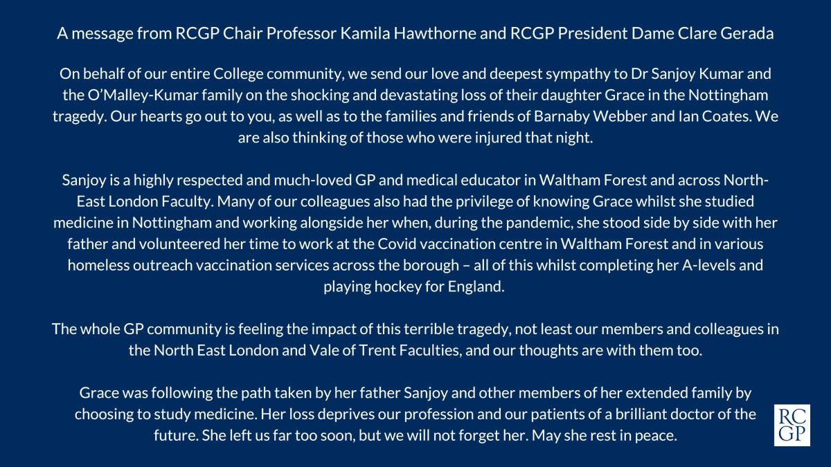 Royal College of General Practitioners tweet media