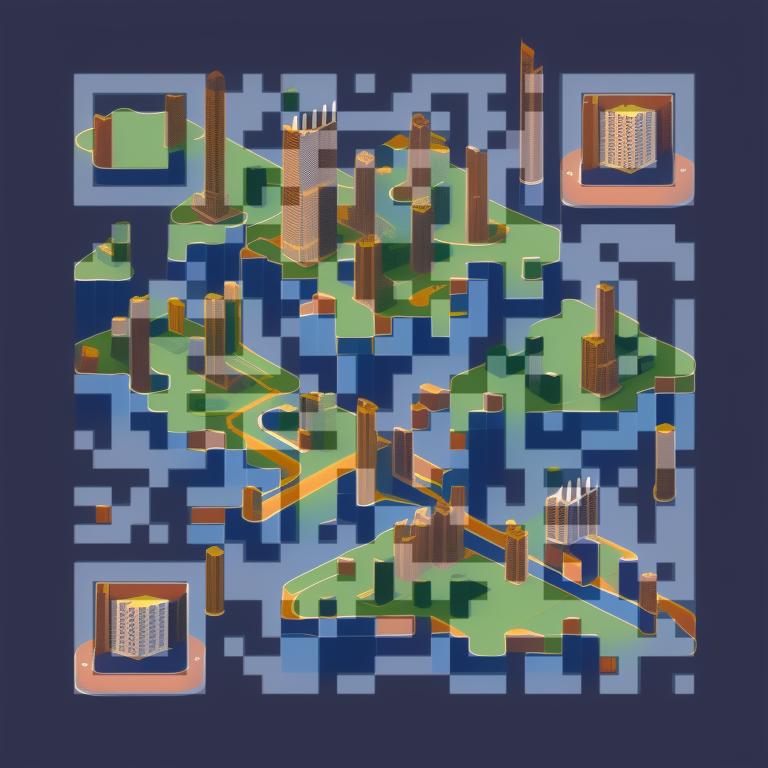 SoomSketch's tweet photo. study on Stable Diffusion + controlnet_qrcode(by @diontimmermusic)

#stablediffusion #AIart #QRCode https://t.co/jiBxoEVLSd