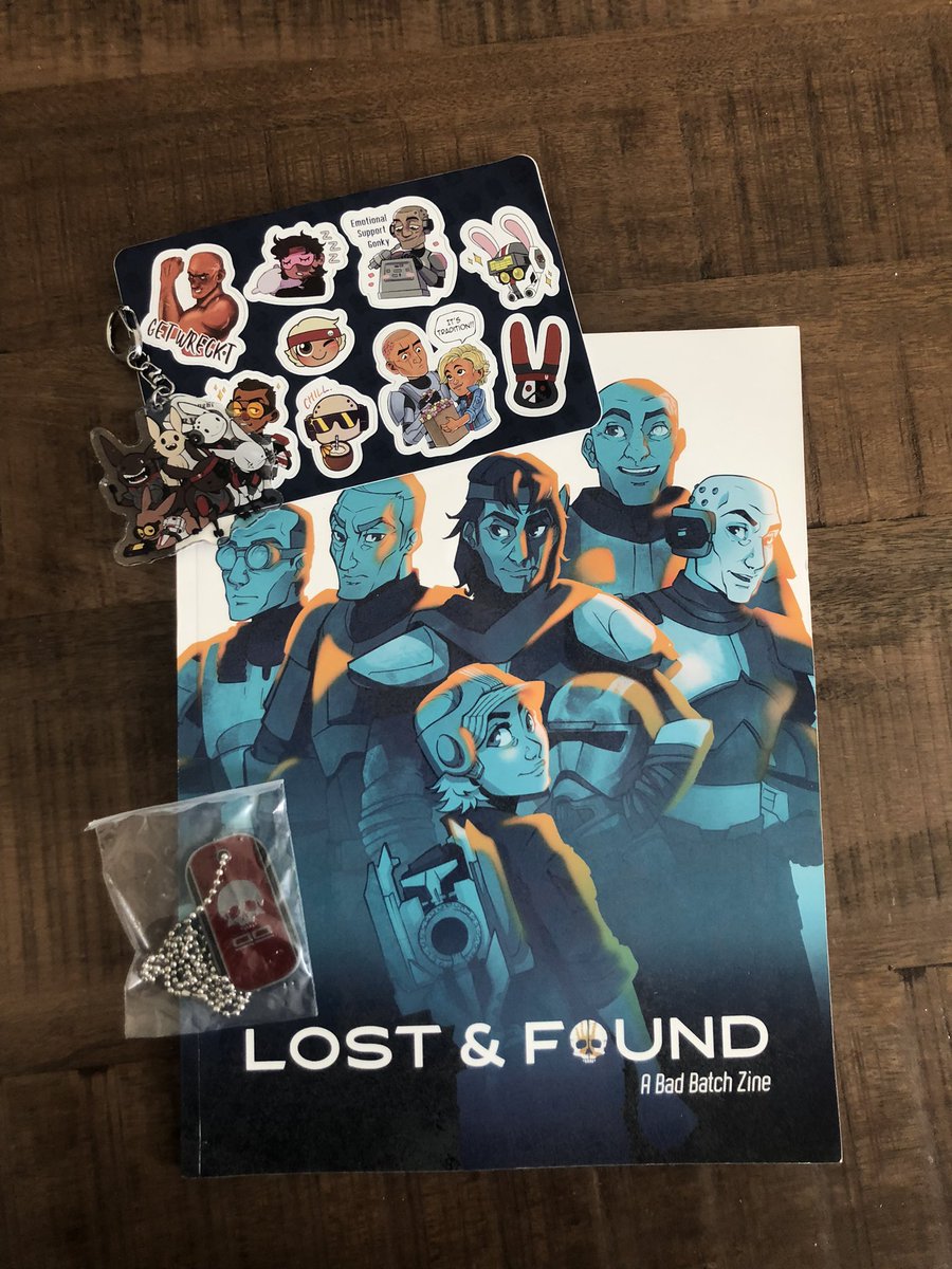 They are arrived together this morning ! 🥹🖤 <a href="/badbatchzine/">Lost & Found: A Bad Batch Zine | SHIPPING!</a>
