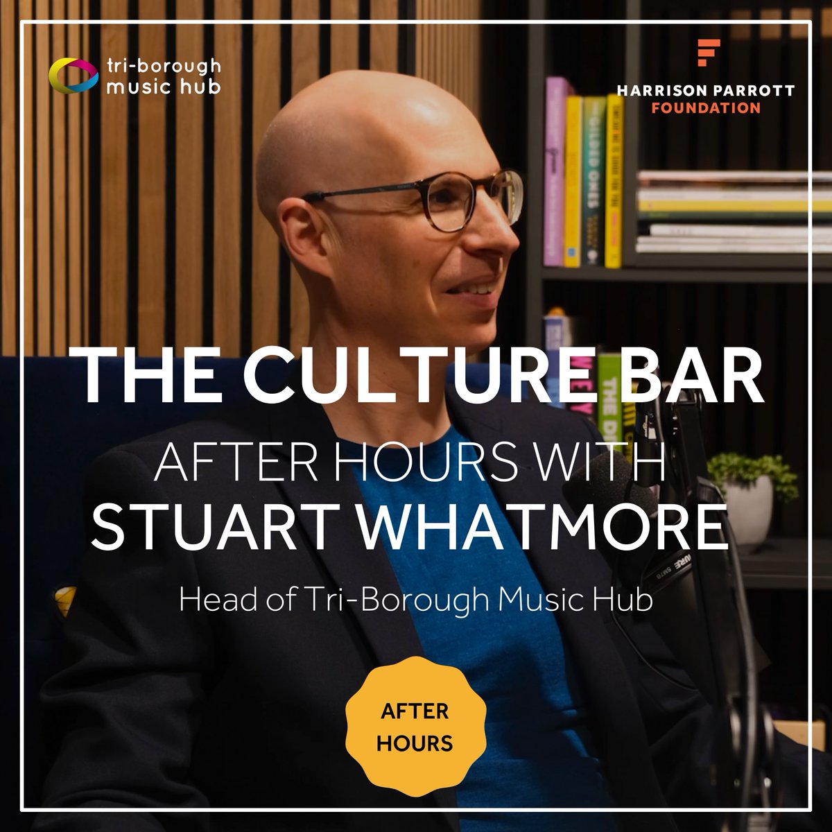🎙️In our new Culture Bar Podcast, we were joined by Head of @TBMHMusic, Stuart Whatmore. We discussed all about the partnership between TBMH and the HP Foundation & key issues facing inclusivity in music education. #FoundationFriday 🧡

Listen here: ow.ly/Twss50OOjSo