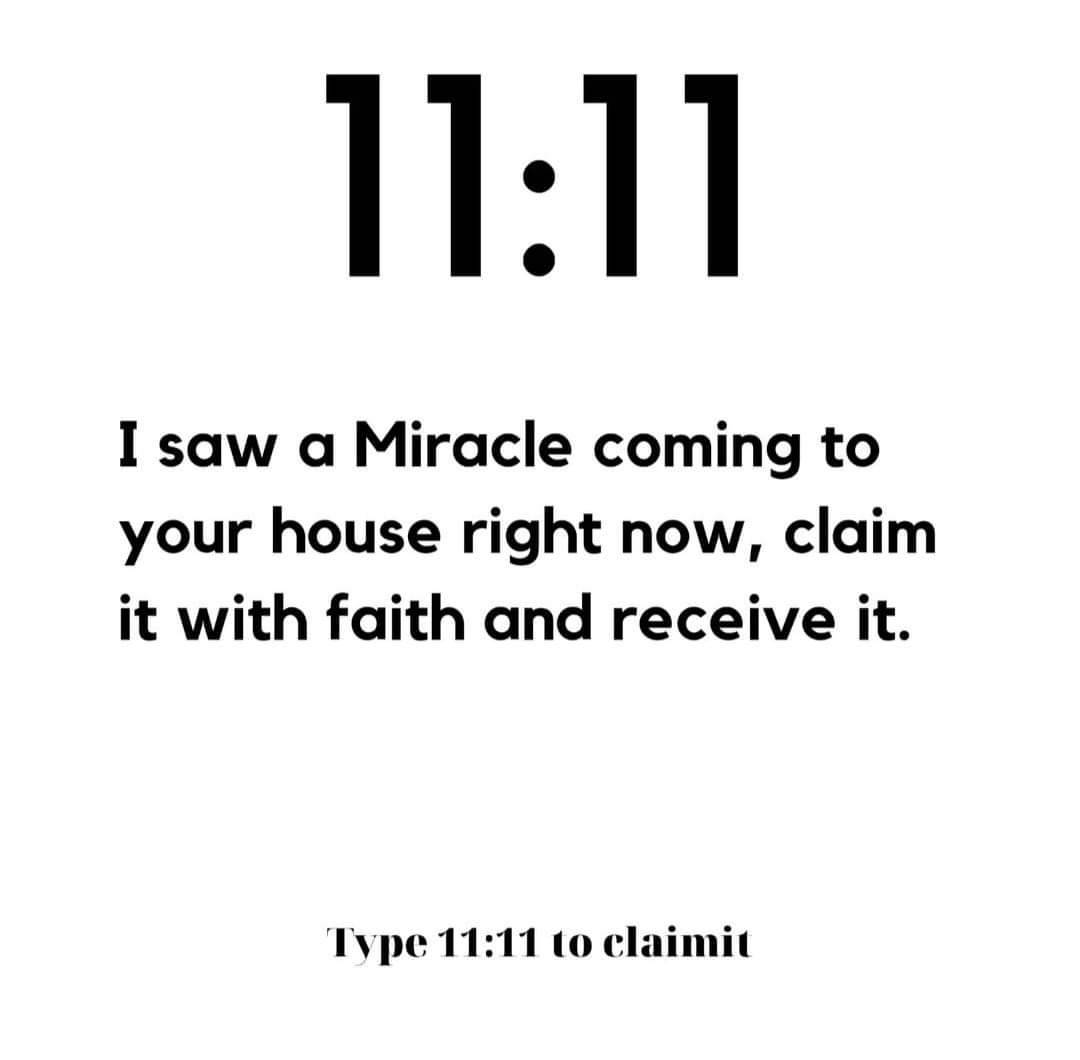 Type 11:11 to Claim it!