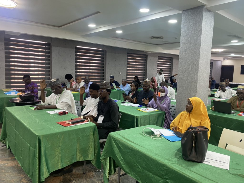PPDC_ng's tweet photo. Day 2 of our research validation on public procurement assessment and Focus Group Discussion in Adamawa state. 

#OpenItToFixIt #OpenContracting #OGP #PublicProcurement https://t.co/J2xx3ZeBAs