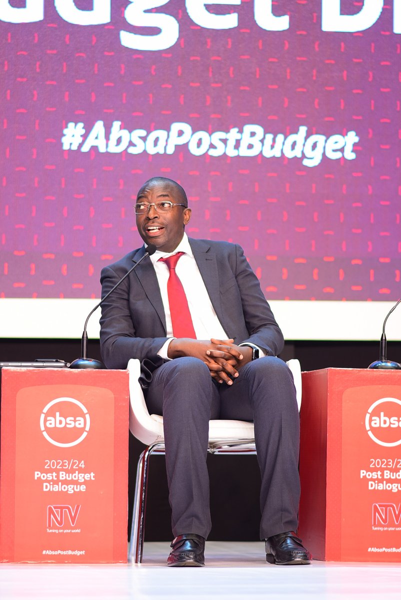 AbsaUganda's tweet photo. We have had a stable exchange rate and if it continues as is, we will see a good business environment. We should have a much better economy with this budget. - Our ED & CFO Michael Segwaya
#KnowYourBudget23
#AbsaUgBudget2023 #AbsaPostBudgetForum https://t.co/rVjM7CWO6Y