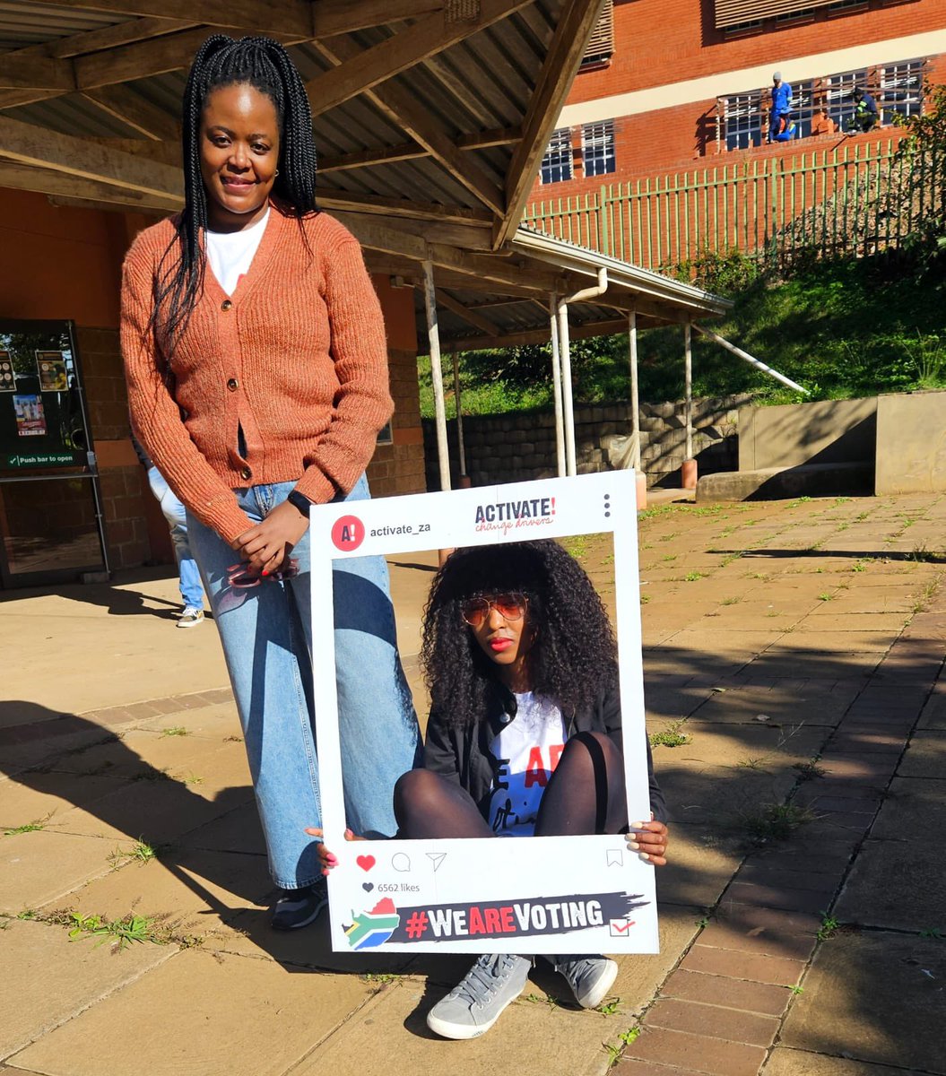 ActivateZA's tweet photo. Sanโbonani. The goal is one. To engage youth and mobilise young people in their full diversity toward registering to vote, informed. #WeAreVoting
@UNDPSouthAfrica @IECSouthAfrica https://t.co/BufXzzGdGG