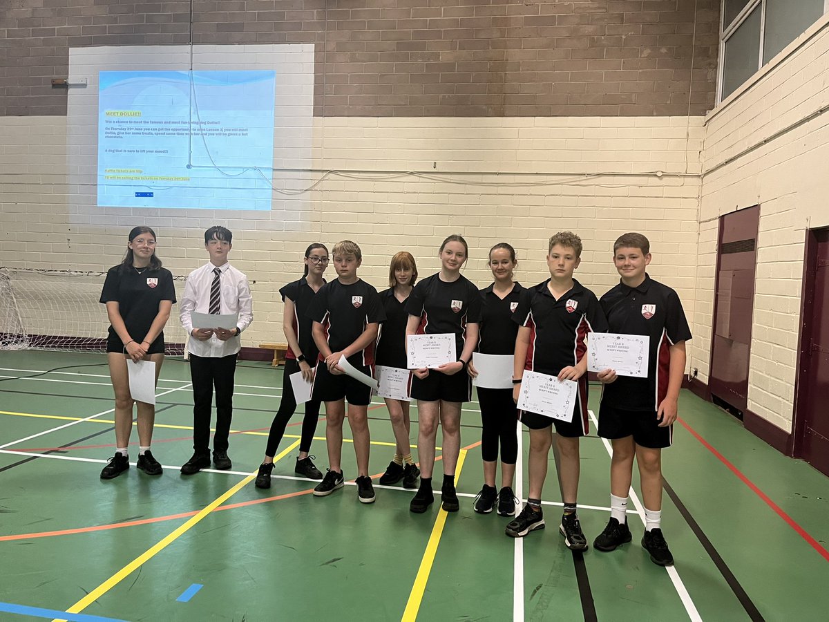 WyedeanLibrary's tweet photo. Congratulations to this impressive group of Year 8s who came in the top 10 for a Script Writing Activity that we did in our English lessons. They were rewarded with an ice-cream from the Big Bean. What a superb display of creativity and originality. https://t.co/Z7XNNBflDx