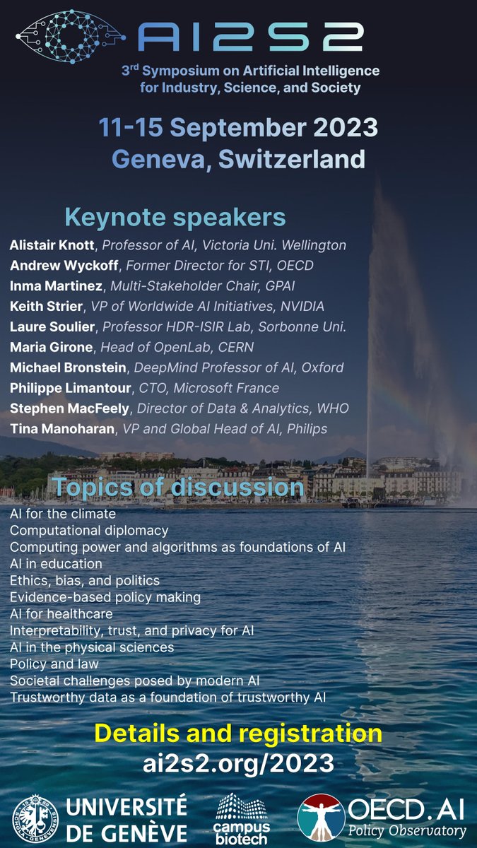 AI2S2 Symposium tweet media