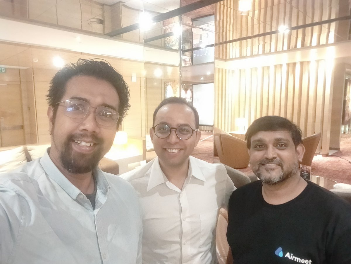 I was with the <a href="/Airmeet/">Airmeet</a> team, Ashwani and Vinay (founder) in Kuala Lumpur.

Considering a virtual event platform for your organization? They'll be here until Monday.