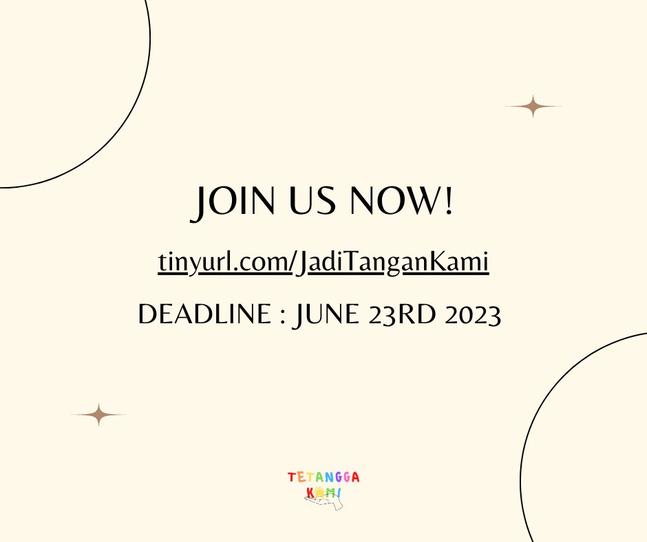 TetanggaKami's tweet photo. Join us now!

🔗 https://t.co/YgEQvYjSwE

Deadline : June 23rd 2023

#NCTzen #WayZenNi #NCT #WayV #Volunteer https://t.co/fDU9RKL7P5