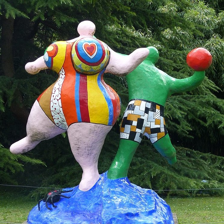 'Los bañistas'
Niki de Saint Phalle.
#Art #Arte #ViernesDeArte