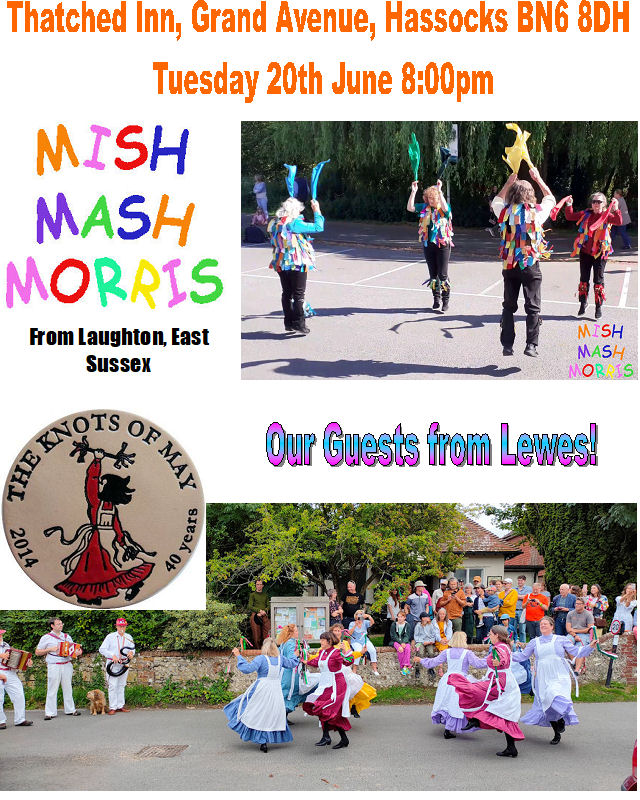 Dancing with Mish Mash Morris on Tuesday