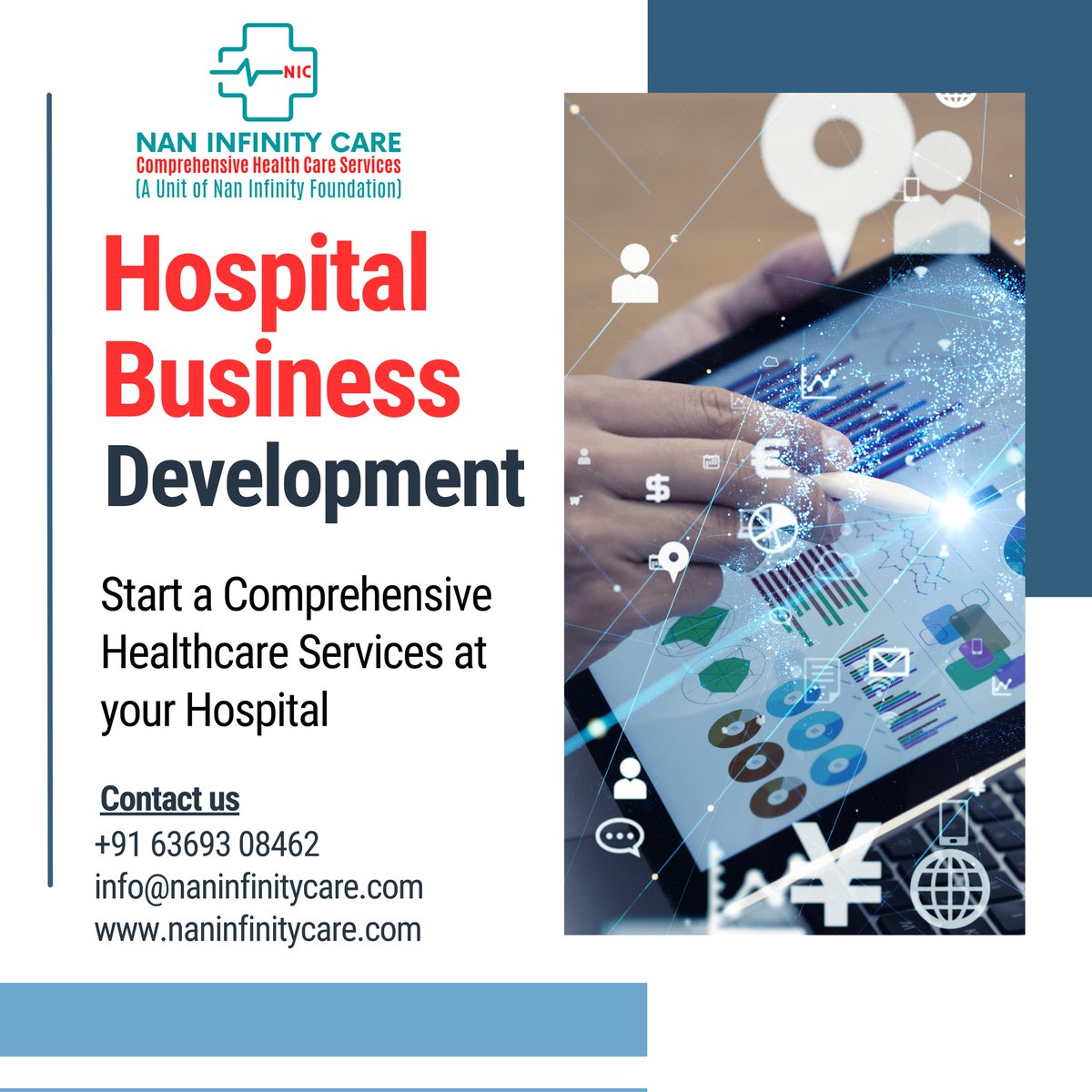 Comprehensive Healthcare Services

#healthcare #wellness #ICU #hospitals #health #healthandwellness #icucare #hospitalmanagement #hospital #hospitalityindustry #emergencyservices #emergency #emergencymedicine #doctor #ruraldevelopment #ruralhealth #ruralhealthcare #wellness