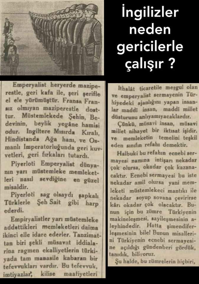 İngilizler neden gericilerle çalışır?

ALINTIDIR