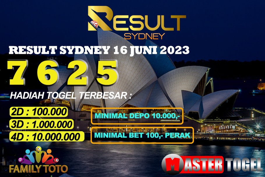 MasterTogelll's tweet photo. RESULT SDY JUMAT 16 JUN 2023

7 6 2 5 SAH

SELAMAT YANG JACKPOT!

DAFTAR : https://t.co/Ehhj7SeNSS

FACEBOOK : https://t.co/fx9wEEYzoD

#MasterTogel #FamilyToto #indo6d #VegasGroup #togel #togelonline #livedrawsdy #livesdy #sydney #togelsdy #togelsydney #resultsydney #resultsdy https://t.co/Vuf1ccZg4M