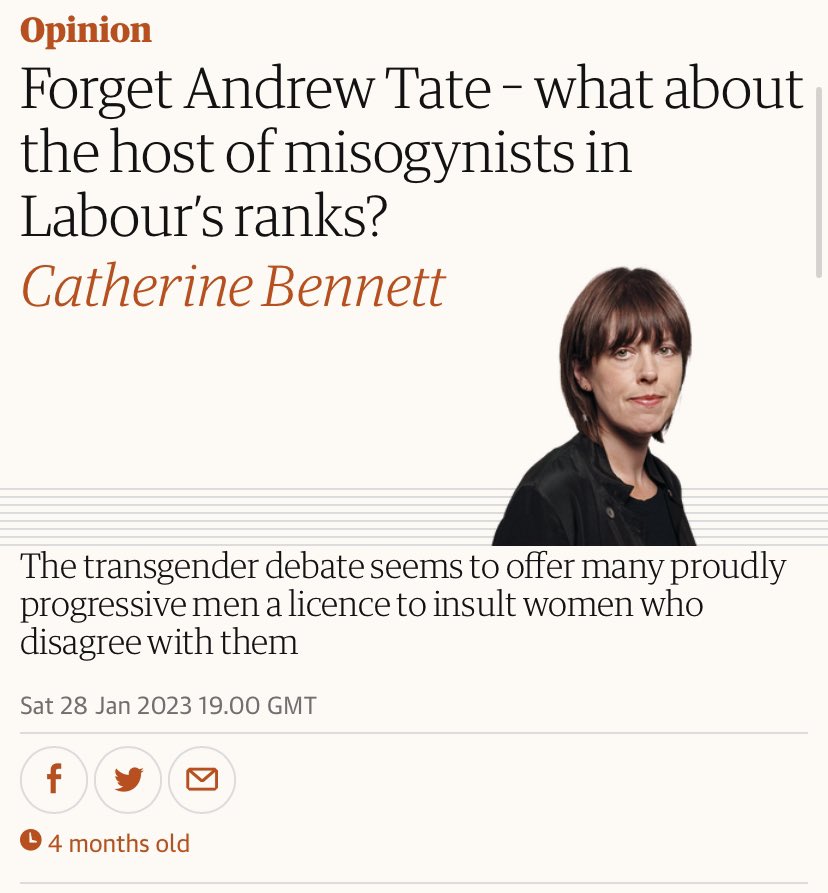 As a fourth woman has bravely shared her story on the reality of Andrew Tate thanks to great reporting by @alipantony perhaps The Observer newspaper would like to apologise for this grim bit of equivocation?