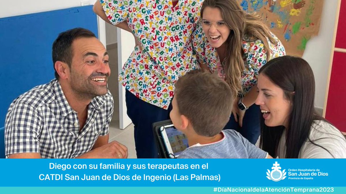 OHSanJuandeDios's tweet photo. @HSJD_Jerez La Atención Infantil Temprana tiene como objetivo realizar una intervención durante las primeras etapas de la vida, cuando existe una mayor capacidad de asimilar e integrar experiencias debido a la neuroplasticidad.
#DíaNacionaldelaAtenciónTemprana2023 https://t.co/SZKSLphfR0