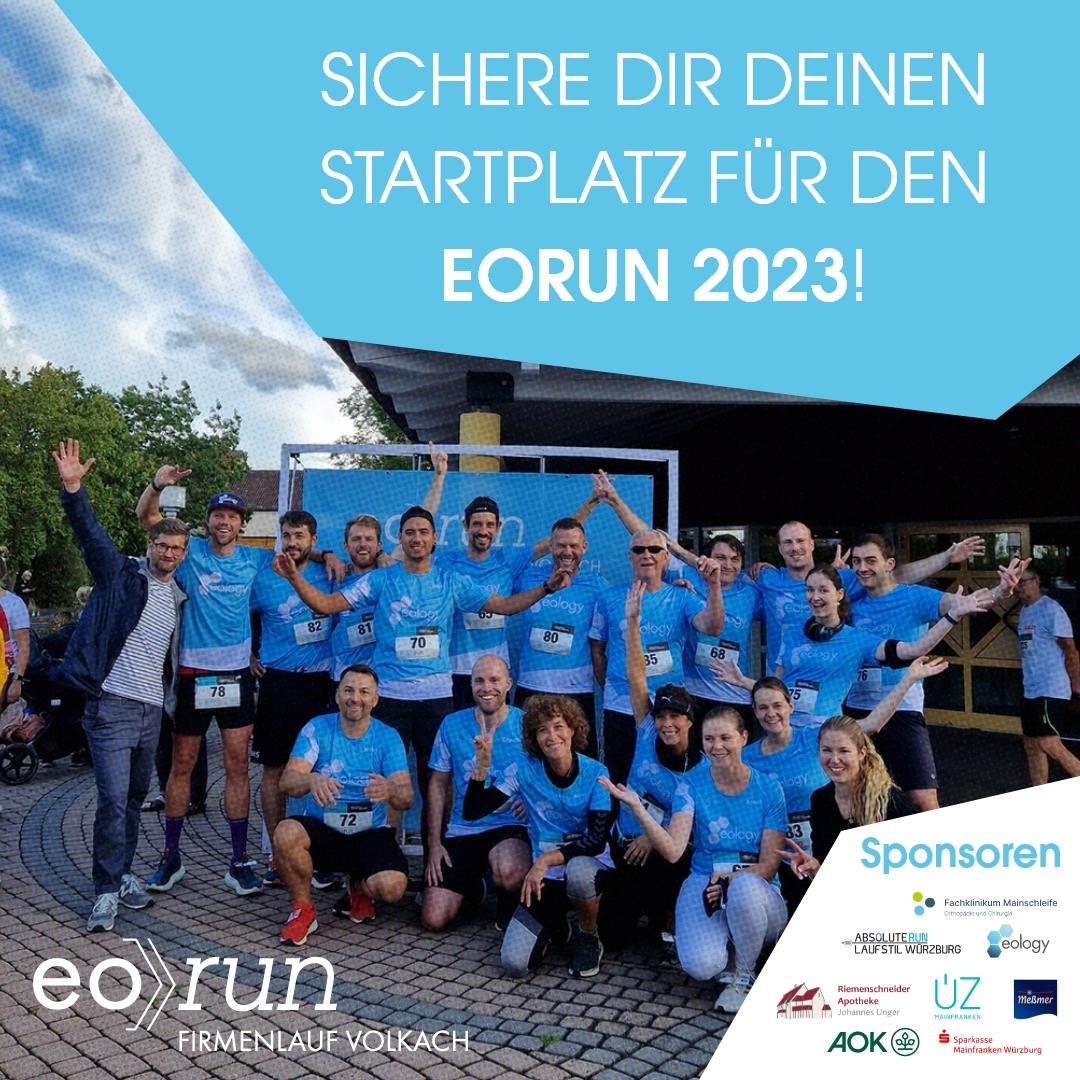 Bist Du beim eoRun 2023 dabei? 🏃‍♂️🏃‍♀️
Mehr Informationen zum Firmenlauf und zur Anmeldung bekommst Du unter hubs.la/Q01Tv8tR0

#eology #eorun #volkach #teamlauf #firmenlauf #sport #zusammenhalt