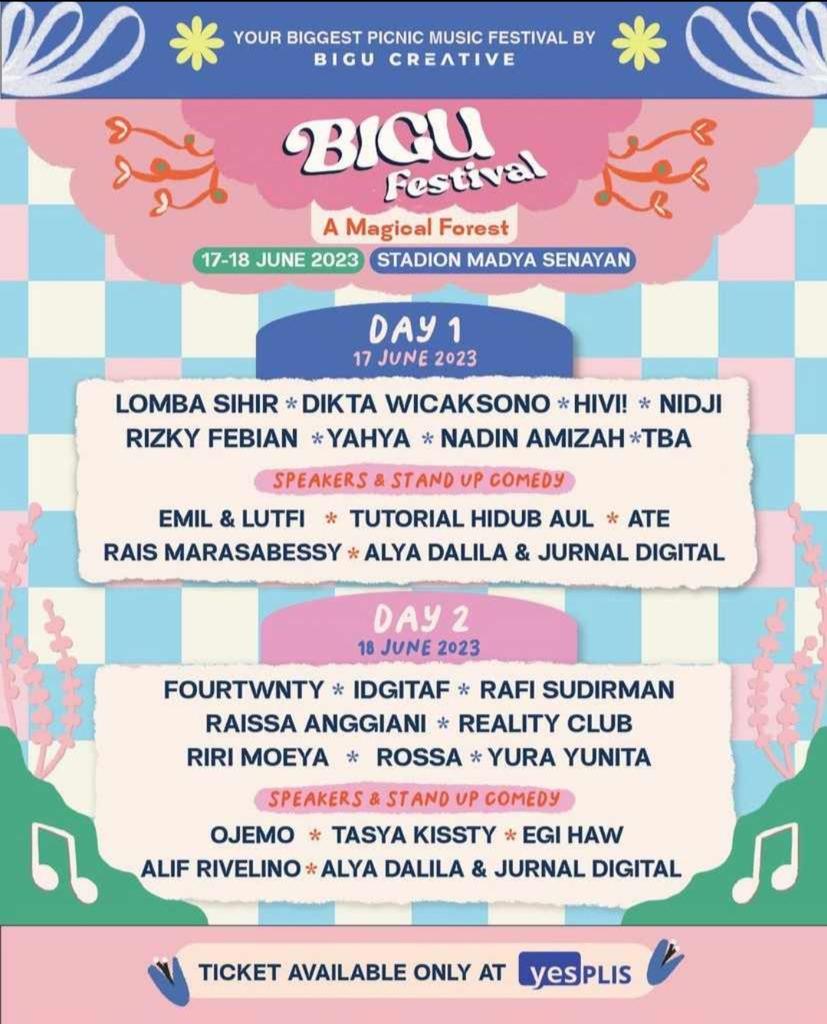 pecintaoatmilk's tweet photo. WTS Bigu Festival❗
Day 1 (1 tiket) 
120k bisa nego yang penting ke jual, soalnya berhalangan hadir. 100% trusted. DM aja
#bigufestival #bigufest #WTS #wts #concert #festival https://t.co/blYexNjQgk