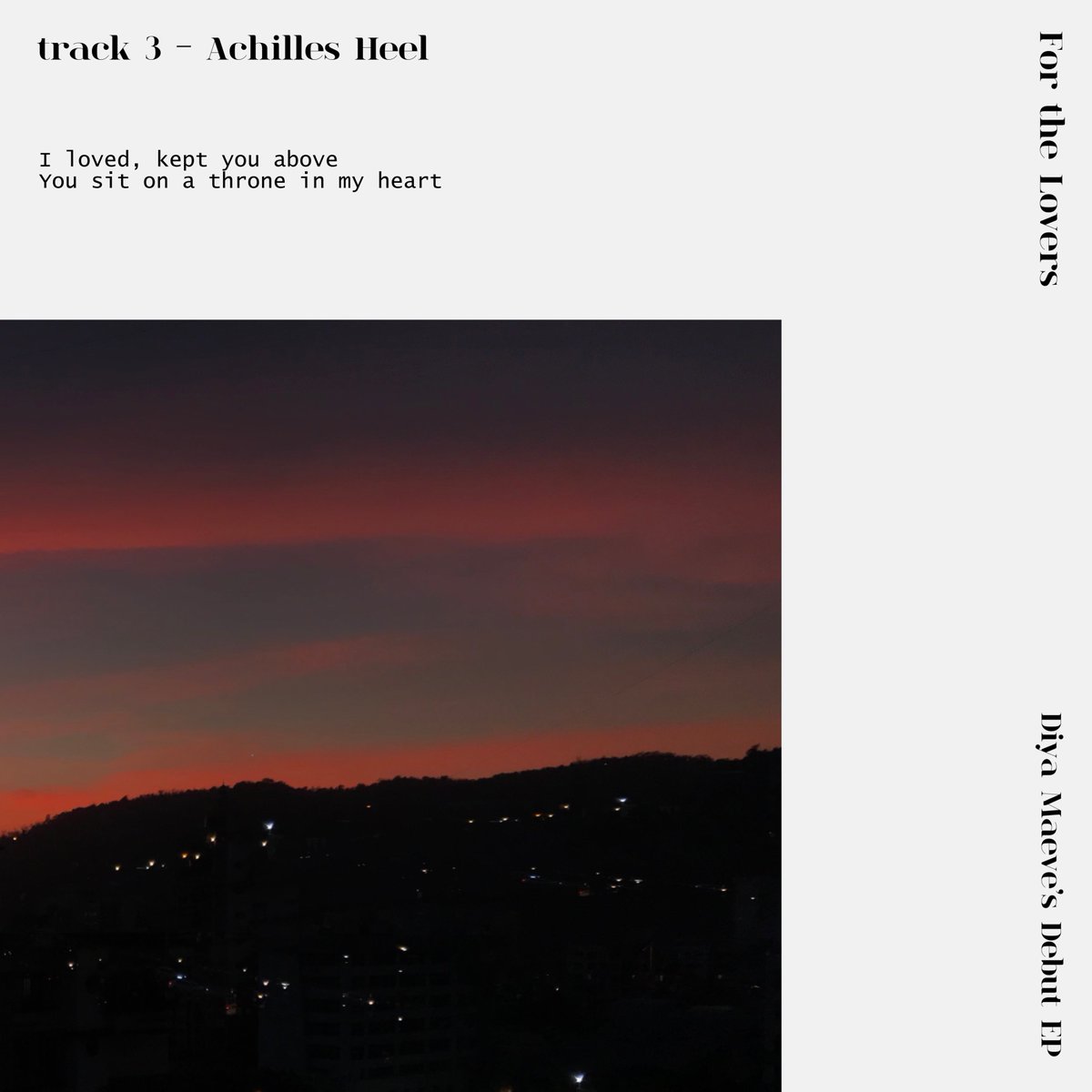 diyamaeve's tweet photo. Track 3 - Achilles Heel
This track acts as chapter 3 in my Debut EP "For the Lovers"!🫶
My Debut "For the Lovers" out on 23rd June, 2023! Pre-Save here: https://t.co/nRZ8yHg34V https://t.co/QosWZyitiz
