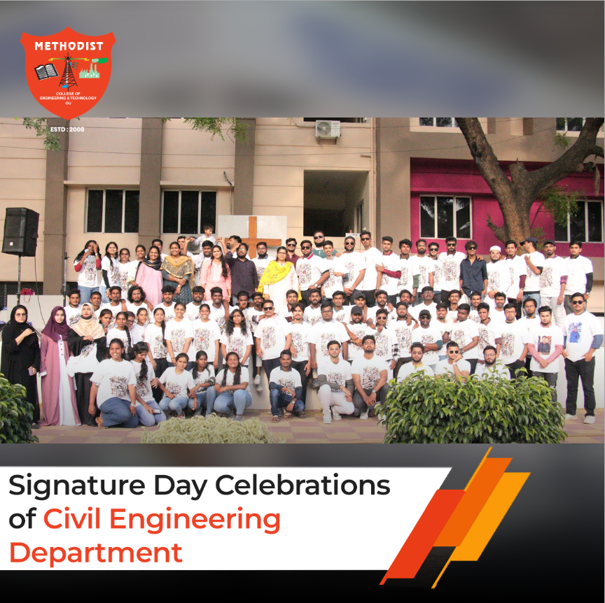 MCETHyderabad's tweet photo. Our #CivilEngineering classmates gathered on #SignatureDay forging enduring memories as we signed each others #Tshirts. The connections we established and cherished #Friendships will forever be immortalized through these heartfelt #Signatures
#MCET #Celebrations #SignatureDay2023 https://t.co/p7nMLd7lML