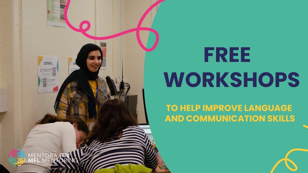 MFLMentoring's tweet photo. Today is the final day to sign up for our free language workshops! Click here to find out more: https://t.co/xYvDvainNO https://t.co/1Nw8cEDdrS