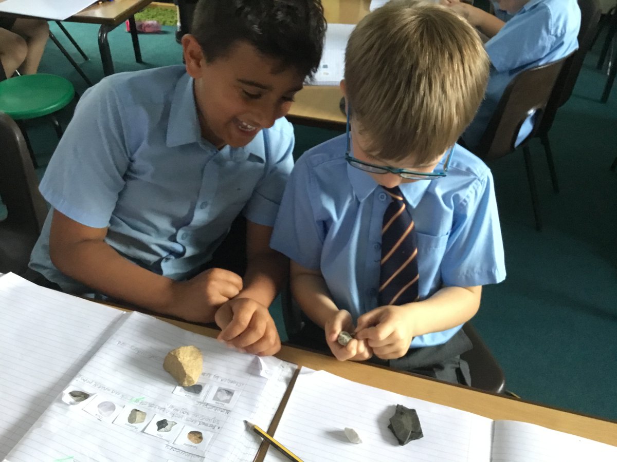 As part of their Stone Age topic, Year 3 have been learning about rocks and their different properties. Today, they have been scientists and have investigated which rock would have been the best one to use as a spear during the Stone Age. #STEMlearning #makinghistory