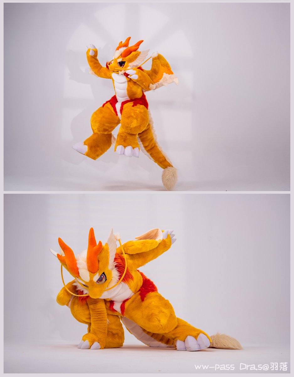 旋转！跳跃！ 
🐉<a href="/Yu__Luo/">羽落晨曦</a>
🧵 <a href="/qian_xuan777/">Lamya QX-3571</a> / <a href="/_RYOKOwO/">sakura-ryoko</a>
📷 <a href="/makanae02/">makanae→兽星航</a> 
#wwpass #万物通行 #fursuit #fursuitmaker #FursuitFriday #羽落晨曦