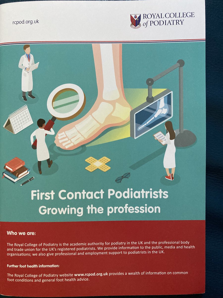 Dr Jill Halstead PhD (@halsteaddr) on Twitter photo Primary care Podiatry👇 our latest report is now published Royal College of podiatry <a href="/RoyColPod/">Royal College of Podiatry</a>
Special thanks to <a href="/UsamahKhalid3/">Usamah Khalid</a> <a href="/lawrenceambros1/">Lawrence Ambrose RCPod</a> and
all the Podiatrists involved 👏
rcpod.org.uk/policy/podiatr… Primary care Podiatry👇 our latest report is now published Royal College of podiatry <a href="/RoyColPod/">Royal College of Podiatry</a>
Special thanks to <a href="/UsamahKhalid3/">Usamah Khalid</a> <a href="/lawrenceambros1/">Lawrence Ambrose RCPod</a> and
all the Podiatrists involved 👏
rcpod.org.uk/policy/podiatr…