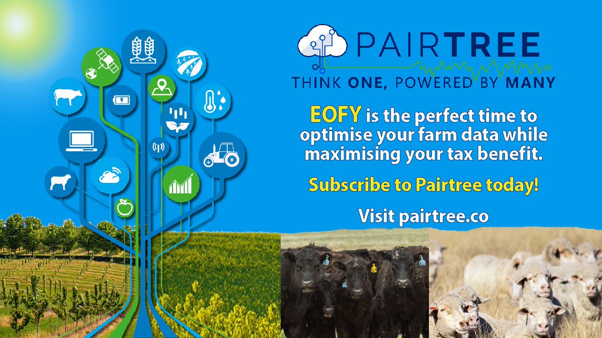 appticon's tweet image. With markets, weather forecasts, historic trends and basic satellite imagery Pairtree PLUS is a great place to start to organise some of the data about your farm. With over 100 options that can be added, Pairtree provided flexibility and choice. #dataatyourfingertips #agtech #iot