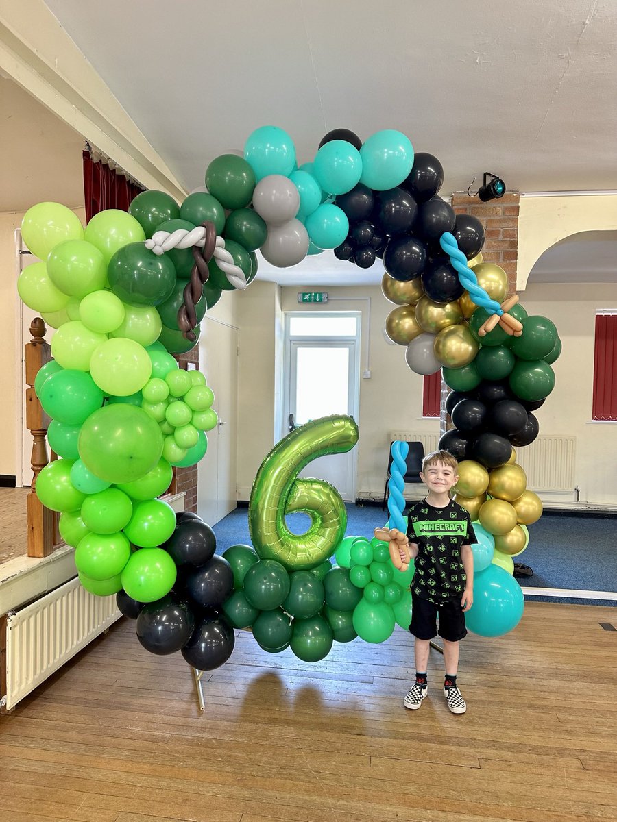 We had a great time at our disco and games party at weekend. Pikachu enjoyed it too. With Minecraft themed balloons 🎈😁🪩 #kidsparties #stafford #staffordshire #Pikachu #Minecraft