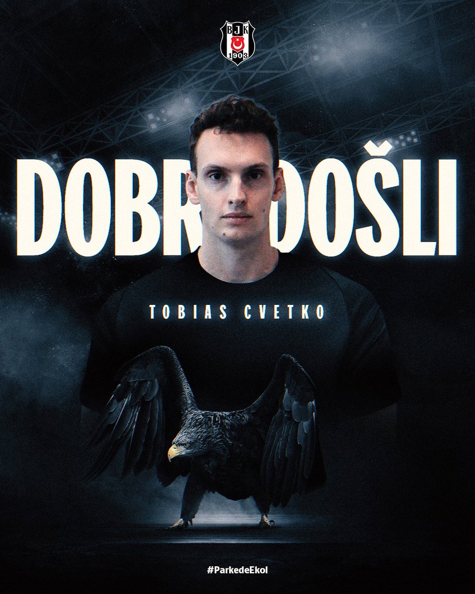 Dobrodošli Tobias Cvetko 🦅

Tobias Cvetko kimdir? 
10 Ocak 1997 tarihinde dünyaya gelen 192 cm boyundaki Sloven sol oyun kurucu; RK Celje Pivovarna Lasko ve HC Linz AG kulüplerinde forma giydi.