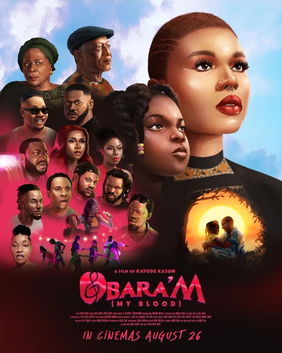 CinemaRare (@cinemararein) on Twitter photo After her estranged father's death, Oluchi, an up and coming musician is forced to confront her true self and her past mistakes.
Nigerian film #ObaraM (2022, English) by <a href="/kaykaas/">Kayode Kasum</a>, now streaming on <a href="/NetflixIndia/">Netflix India</a>. After her estranged father's death, Oluchi, an up and coming musician is forced to confront her true self and her past mistakes.
Nigerian film #ObaraM (2022, English) by <a href="/kaykaas/">Kayode Kasum</a>, now streaming on <a href="/NetflixIndia/">Netflix India</a>.