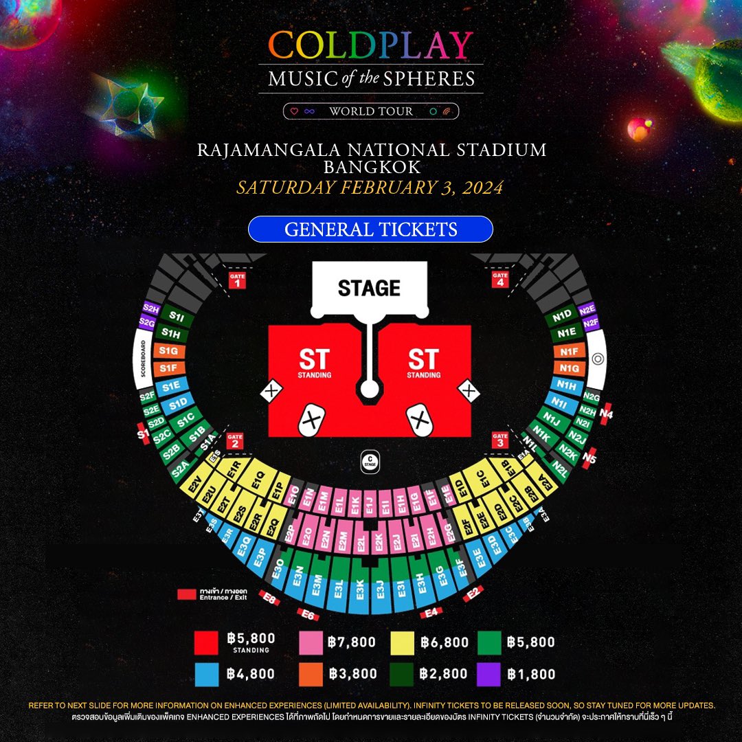 2017 vs 2023 ราคาแรงขึ้นแบบจึ้ง
จาก 2500 สู่ 6800 555555555555 🥲

#MOTSWTBKK #ColdplayLiveinBangkok