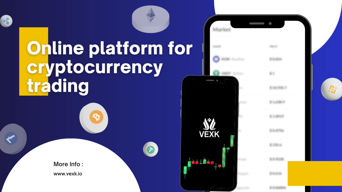 📌#VEXK is an online platform for trading #cryptocurrencies. 💱
😄Buy or sell cryptocurrencies on VEXK, and in the future, 💡we will support various trading methods such as #margin trading and #futures trading.👍