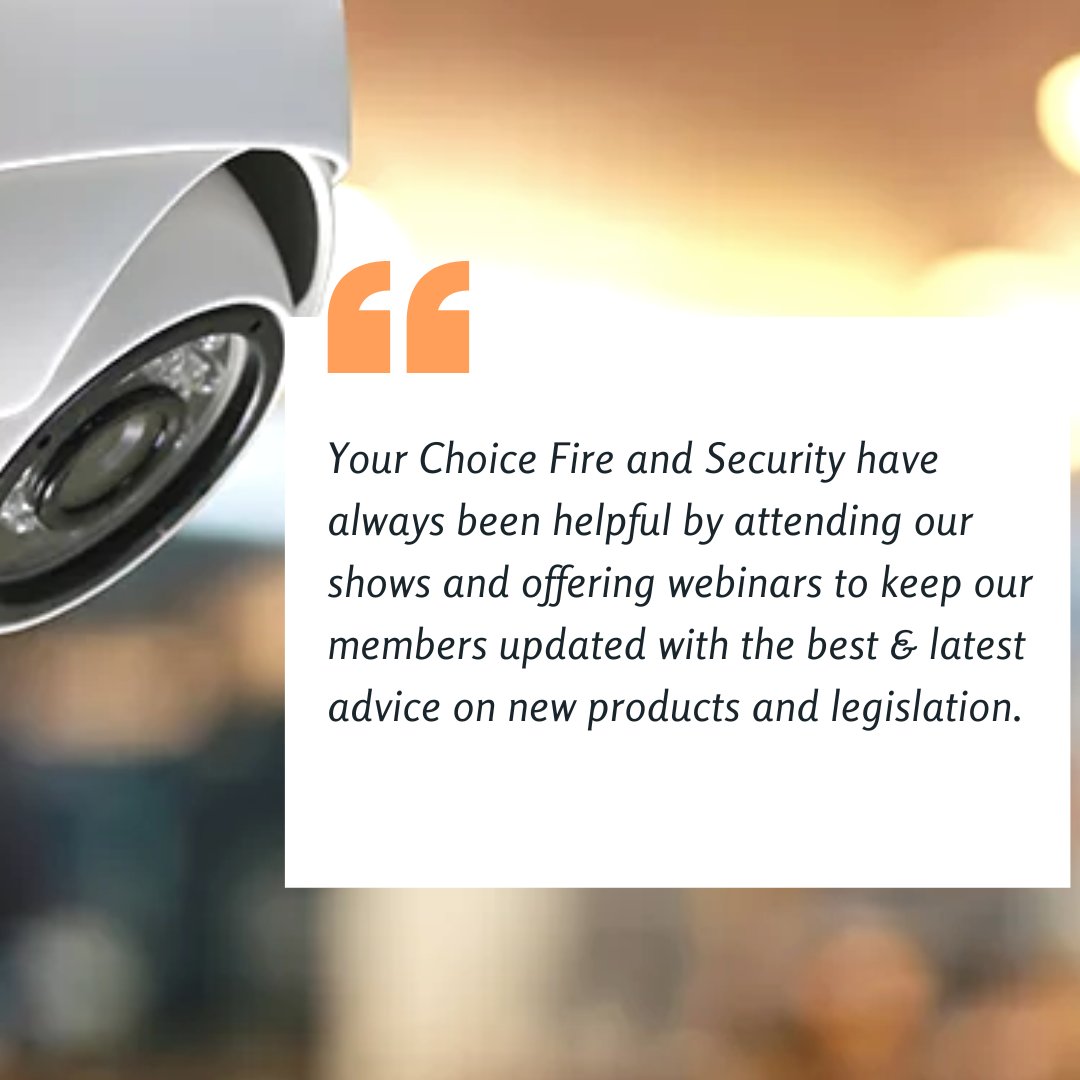 We keep learning so we can offer YOU the best service possible!

#FridayFeeling #FeedbackFriday #YourChoiceFireandSecurity #safety #security #thermalscreening #CCTV #accesscontrol #firesafety #densitycontrol #innovation #safetyleadership #protectingpeople