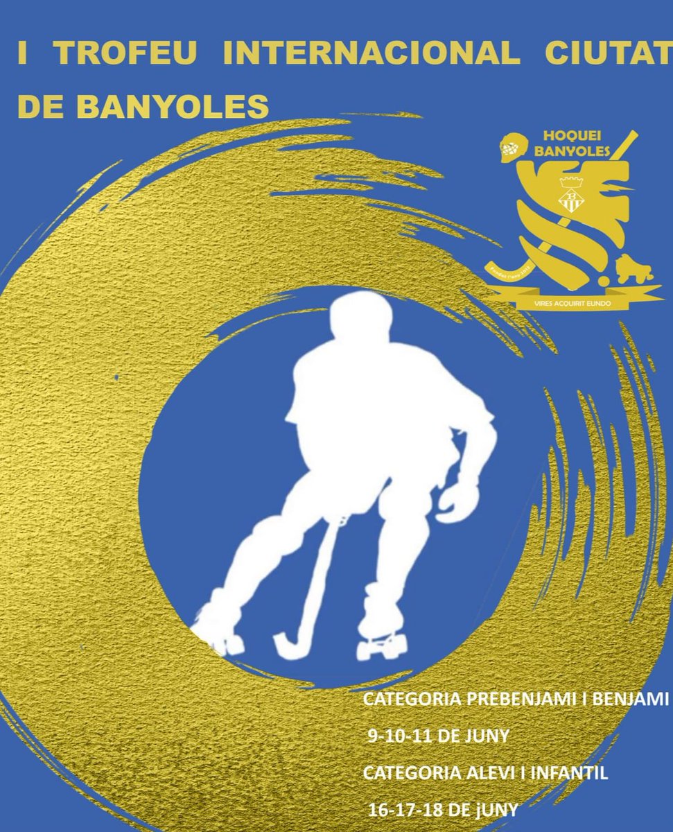 2on cap de setmana de torneig. Categories aleví i infantil.
Inauguració avui a les 20:00h!
Al pavelló de La Farga de Banyoles

#hoqueibanyoles #hoqueipatins #10anysdehoqueibanyoles #totssomhoquei