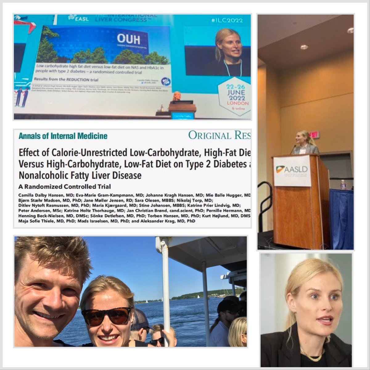 Camilla Dalby Hansen, What a ride!

2021  - Barely unknown 😉
2022 - Oral at EASL congress & the AASLD Liver Meeting 🌟
2023 - Publish in @AnnalsofIM & Faculty at #INCBCN

Today my good friend and colleague will defend her PhD 🙌
Assessors: @sagizelber & @TinaVilsb