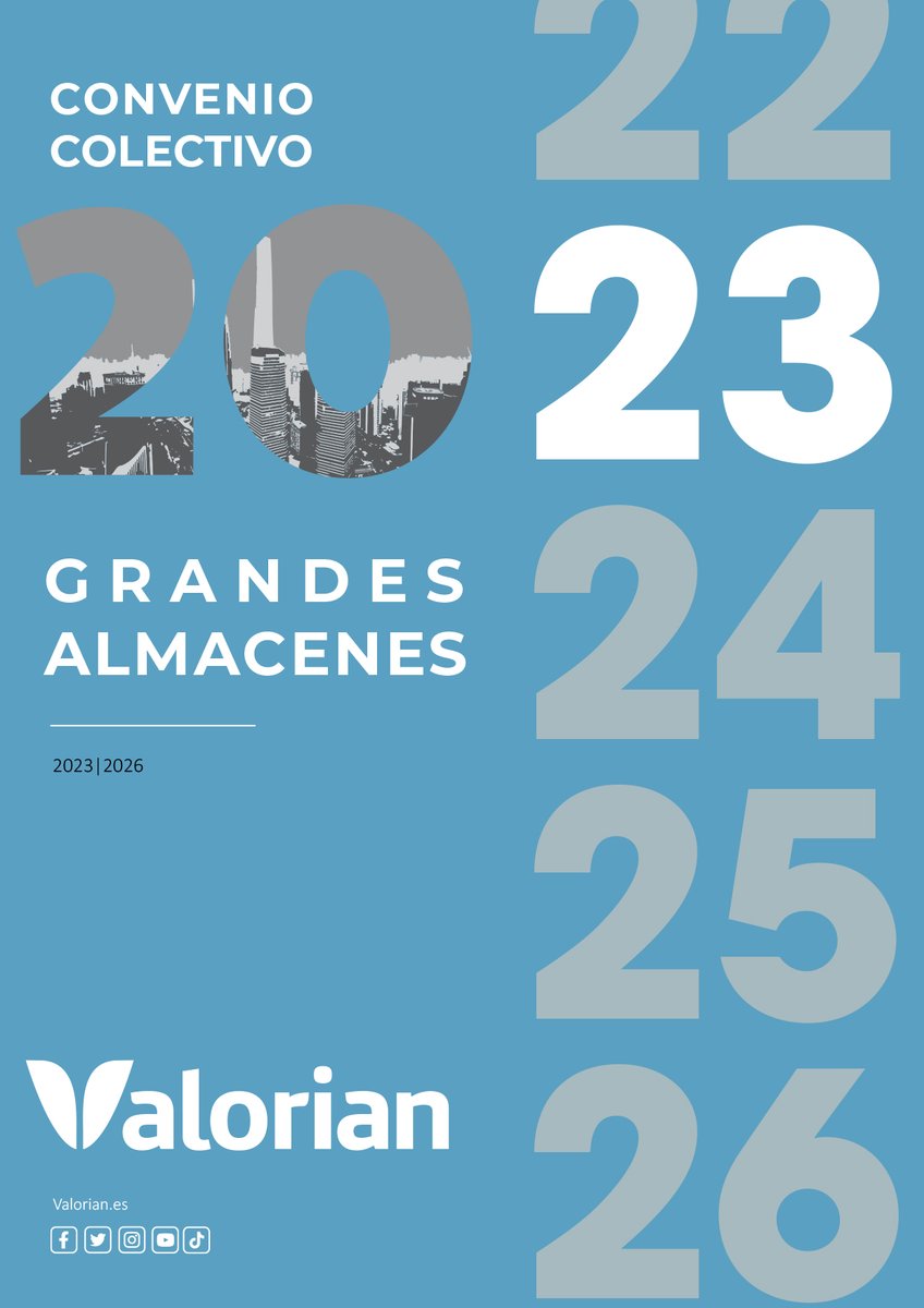 Valorianenred's tweet photo. YA PUEDES CONSULTAR EL NUEVO CONVENIO COLECTIVO DE GRANDES ALMACENES 2023-2026 EN NUESTRA WEB APP

Lo tienes disponible en: 
https://t.co/WFUrofheNo

No obstante, tienes a tus delegadas/os de Valorian para ayudarte en cualquier duda que puedas tener. https://t.co/fqepgCmSpv