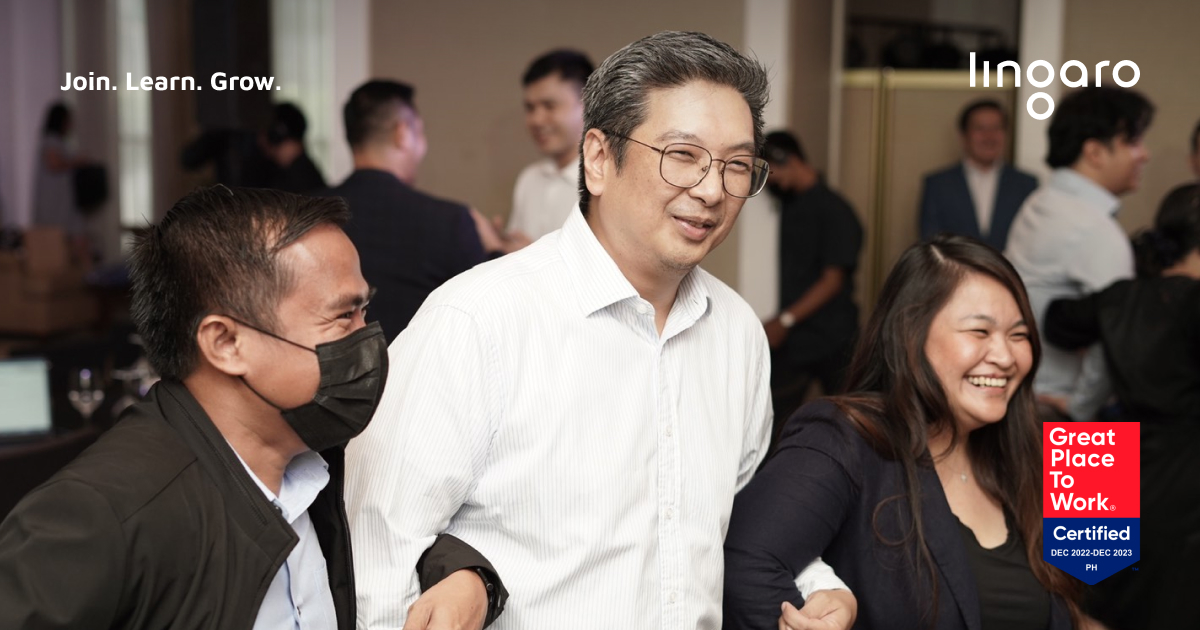 lingarogroup's tweet image. As a company that prides itself in helping employees become the best versions of themselves, #LingaroPhilippines is pleased to receive the Corporate Education Award from Breakthrough Leadership Management Consultancy, Inc. last May 23, 2023. 

#JoinLearnGrow #LingaroDataJourney