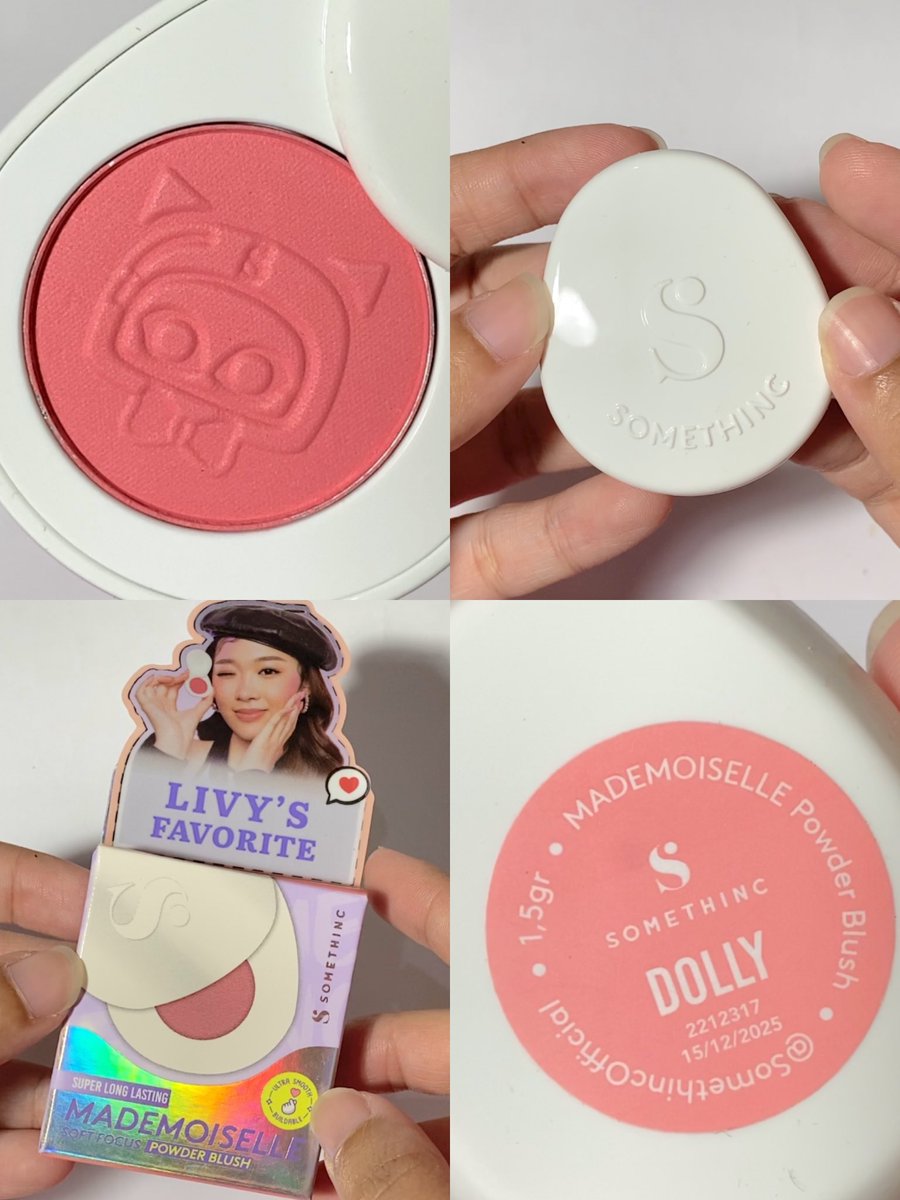 belbeautydiary's tweet photo. AAAA INI TERLALU GEMAS + CANTIKKK👀😍🌸
somethinc kali ini berhasil bgt bgt bgt bikin powder blush yg langsung jadi favoritku💕
#StatesTroops #StatesReview #PakaiSomethinc https://t.co/0dyT5jsi7Z
